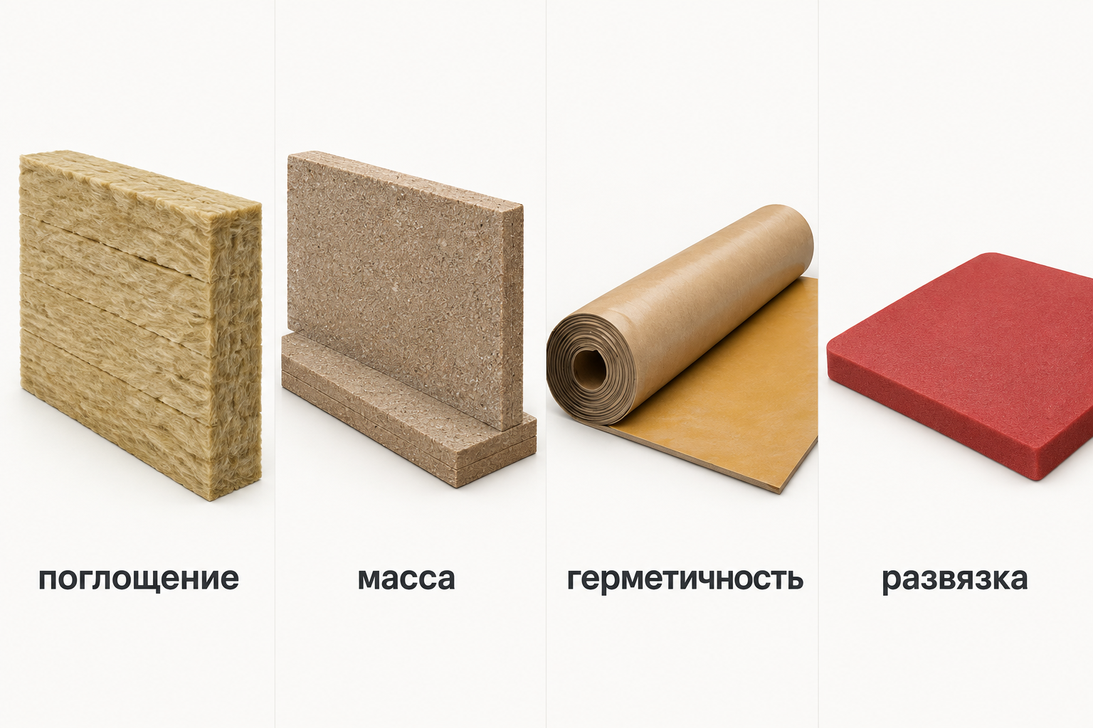 Материалы для шумоизоляции квартиры