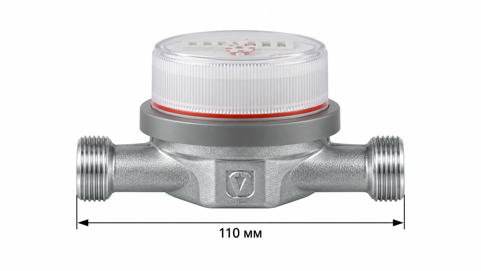 Длина корпуса VALTEC VLF-15U-L.110 без полусгонов
