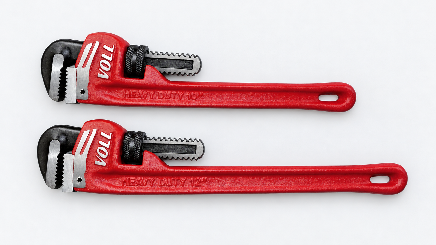 Трубные ключи VOLL Heavy Duty 10 и 12 дюймов
