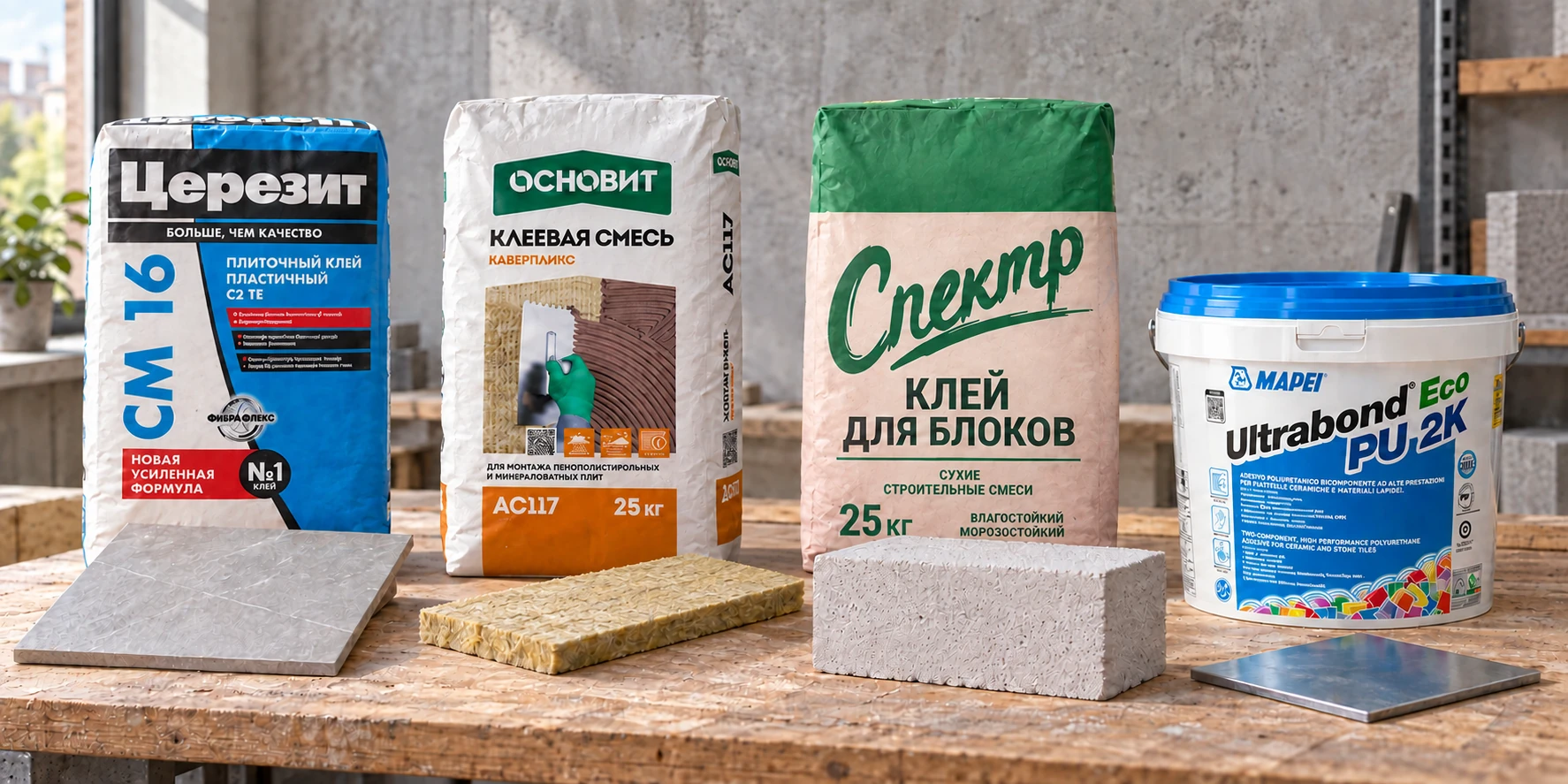 Клеевая смесь под задачу: что выбрать для плитки, фасада и блоков