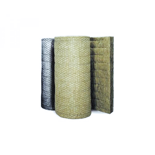 Утеплитель Rockwool Техническая изоляция и огнезащита Тех Мат кашированный фольгой 5000*1000*50 мм 1 рулон - фото 2