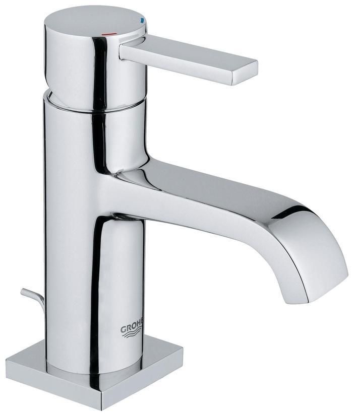 Смеситель для умывальника GROHE ALLUR донный клапан 3/8 32757000