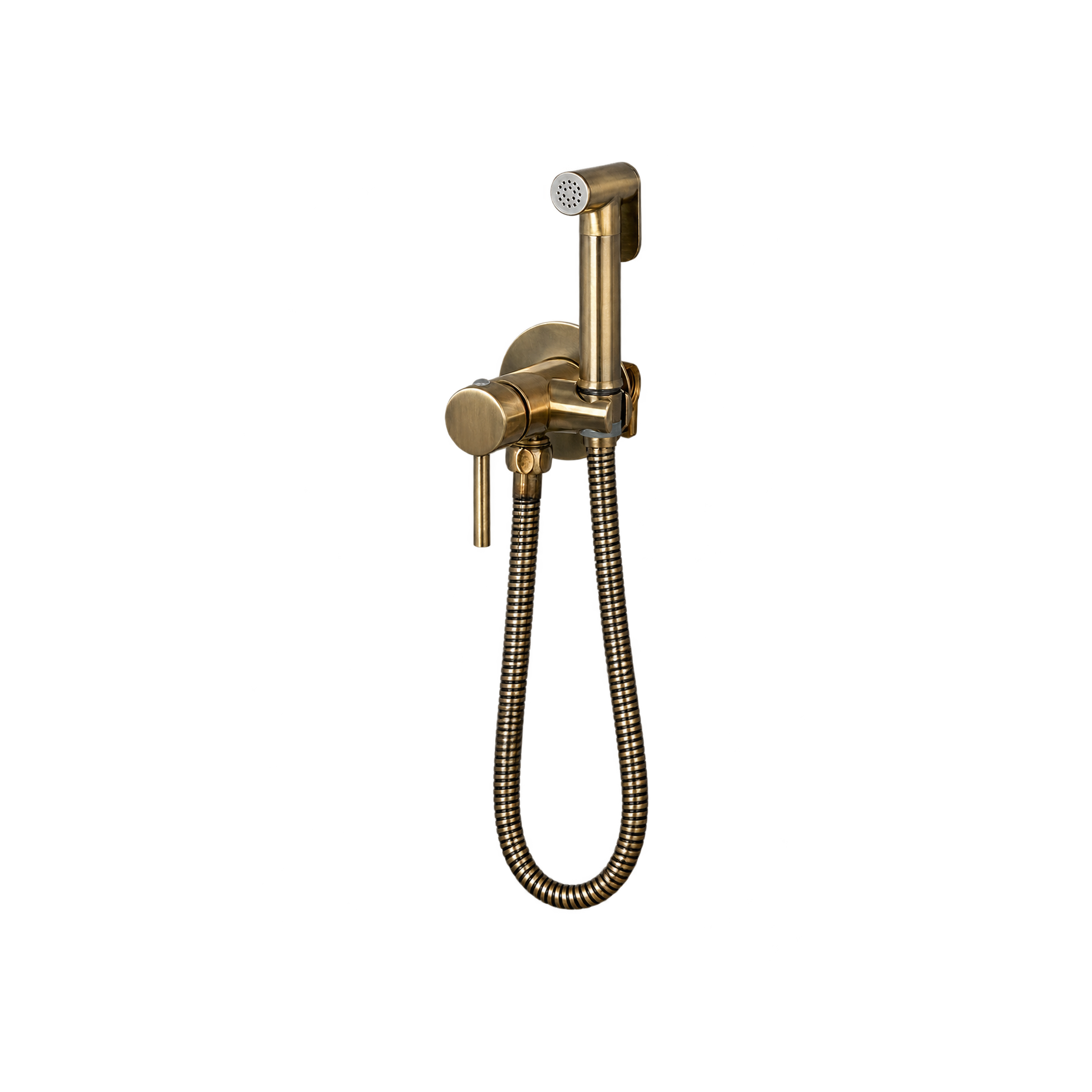 Смеситель для биде HAIBA HB5511-4 настенный с гигиеническим душем