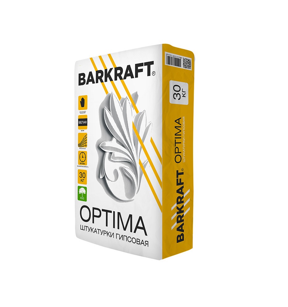 ОПТИМА BK Щтукатурка гипсовая 30 кг