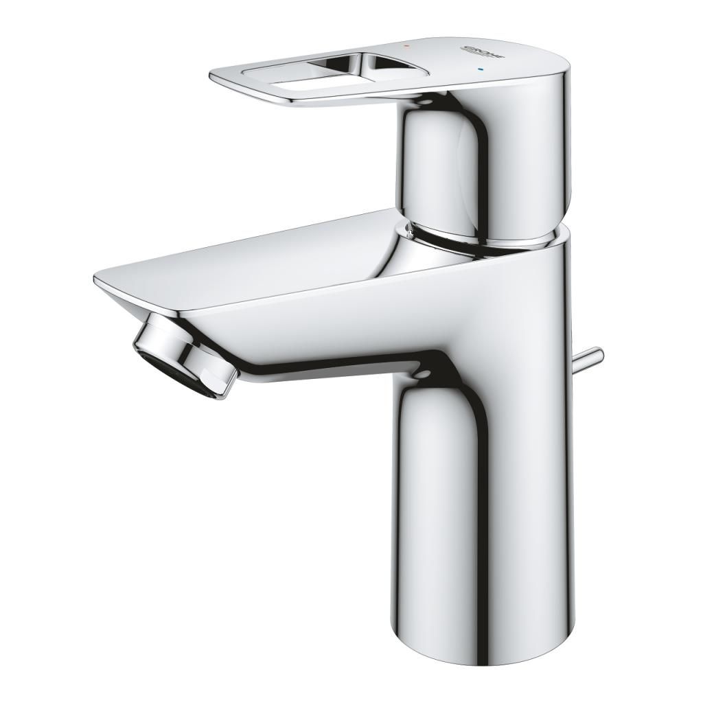Смеситель для умывальника GROHE BAULOOP донный клапан 3/8 23877001 - фото 4