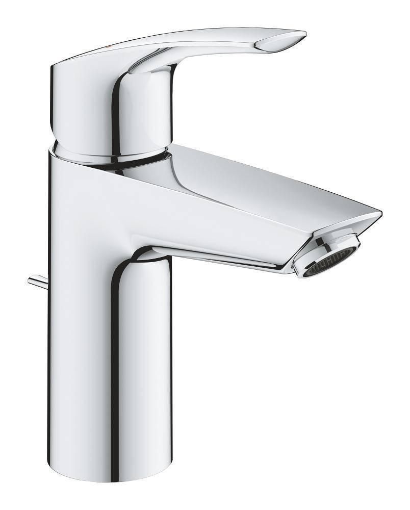 Смеситель для умывальника GROHE EUROSMART донный клапан 3/8 23456003