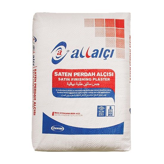Шпатлевка строительная гипсовая Saten Alci 25 кг