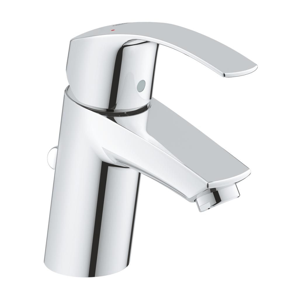 Смеситель для умывальника GROHE EUROSMART донный клапан 3/8 23788002
