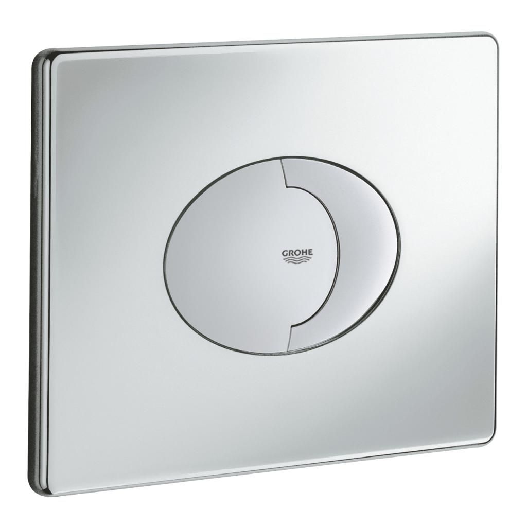 Клавиша двухрежимная GROHE Skate Air хром 156*197 горизонтальная 3850600