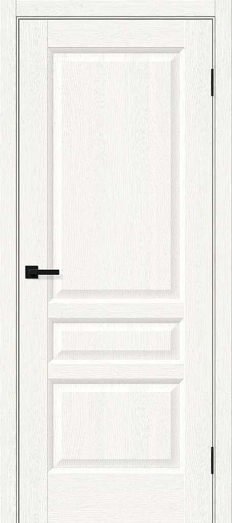 Дверь межкомнатная полотно Неоклассик-34 эко шпон White Wood 2000x600 мм