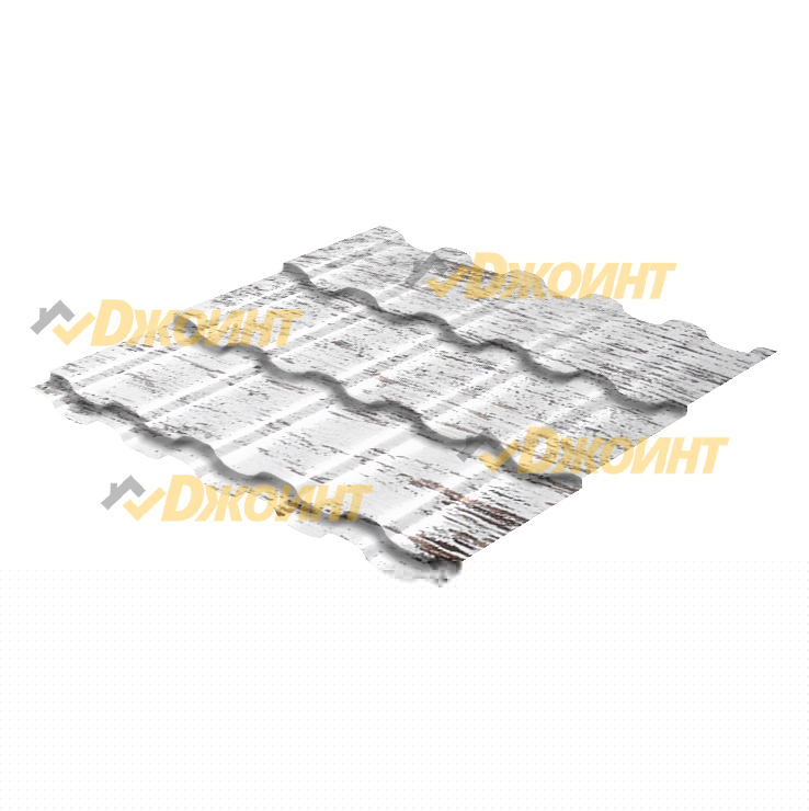 Металлочерепица ЭЛЛАДА 0,5 Printech Stone Birch (Каменная береза)