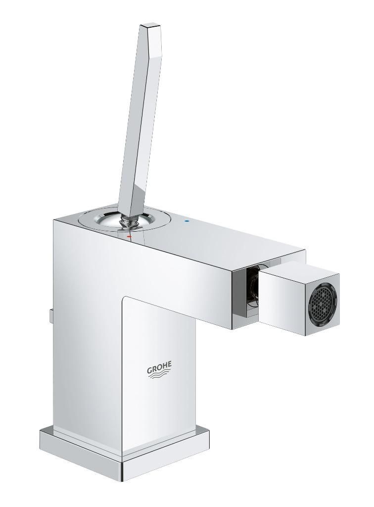 Смеситель для биде GROHE EUROCUBE JOY с донным клапаном 3/8 23664000