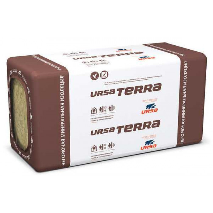 Утеплитель URSA Terra 1250*610*50 мм 10 плит