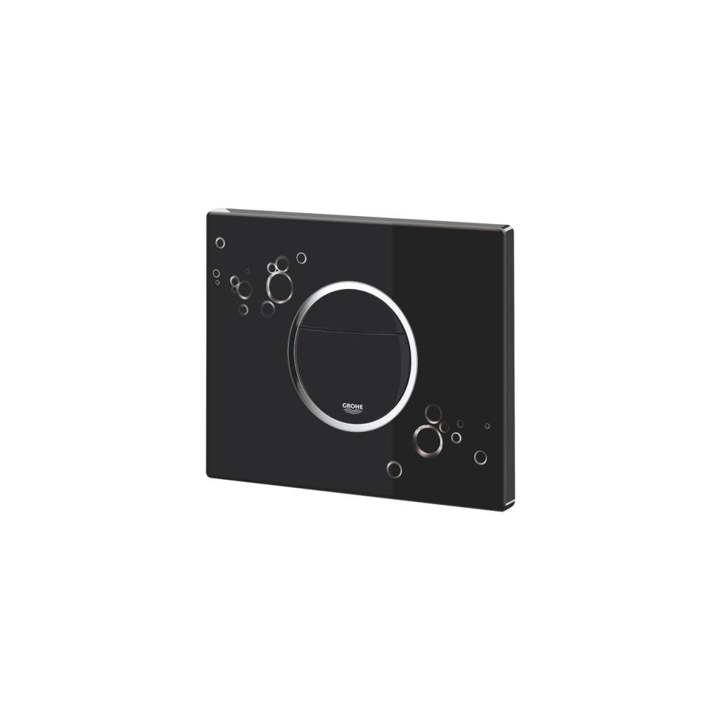 Клавиша двухрежимная GROHE Nova Cosmo 156*197 черый глянец 38847KIO - фото 4