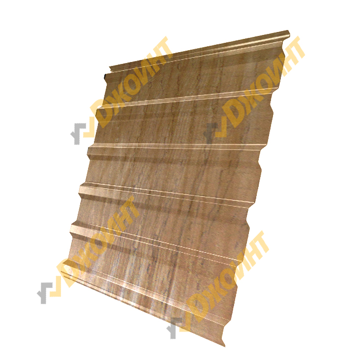 Профнастил МП-20 0,5 Printech Aspen 3D (Осина 3D wood)