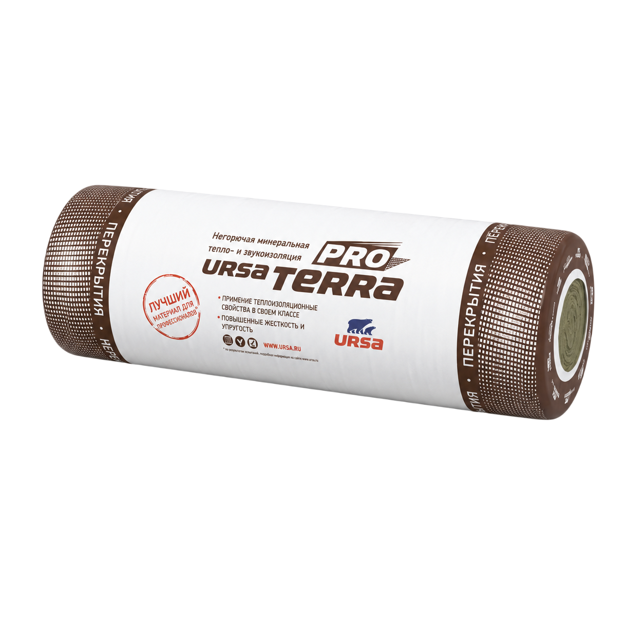 Утеплитель URSA (ТН СВ) Terra 35 QN 4500*1200*100 мм 1 рулон
