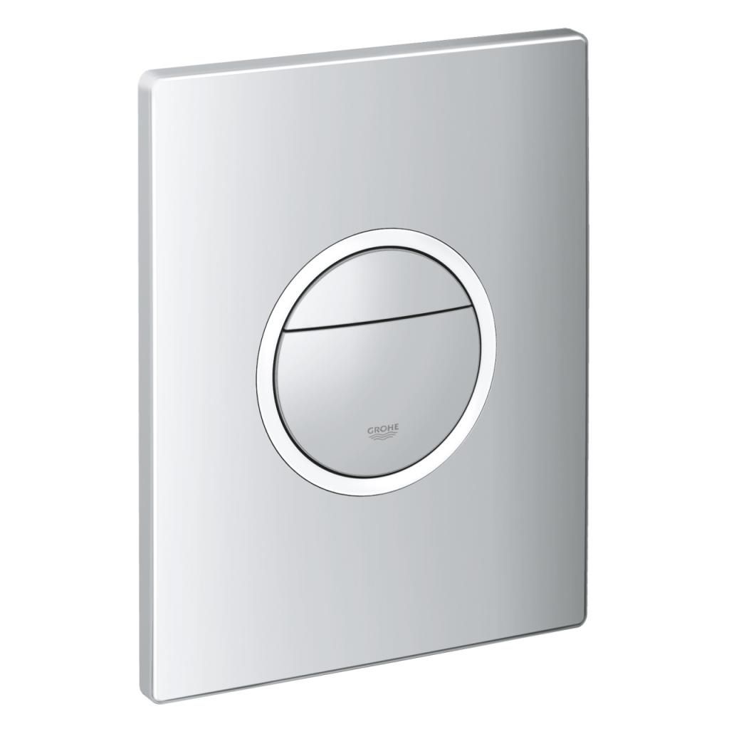 Клавиша двухрежимная GROHE Nova матовый хром 156*197 подсветка 38809000