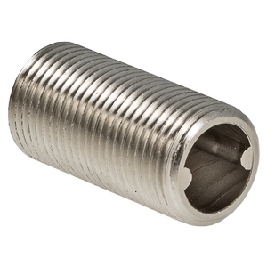 Ниппель под сгонный ключ 3/4" никель