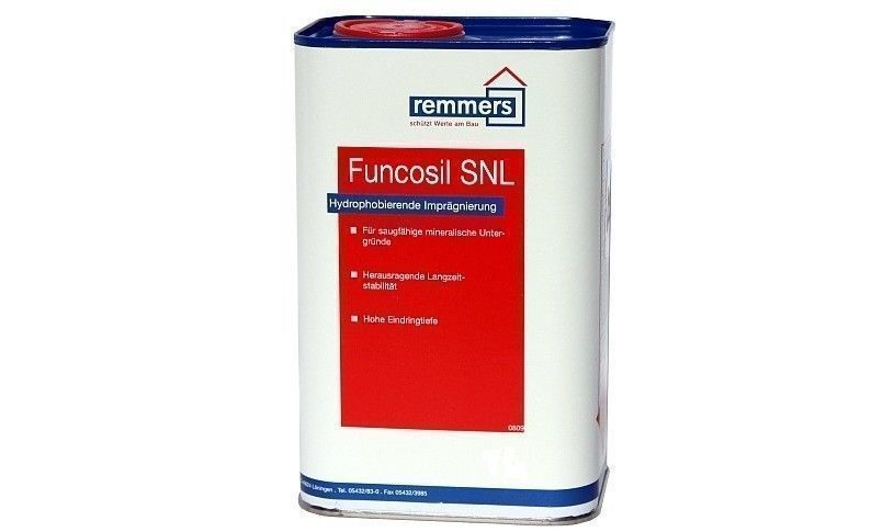 Гидрофобизирующая пропитка Remmers FUNCOSIL SNL, 30 л
