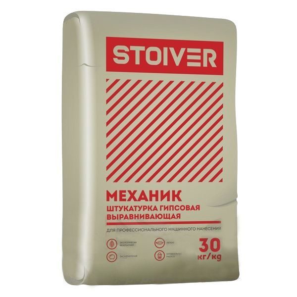 STOIVER Штукатурка ВОЛМА гипсовая Механик 30 кг