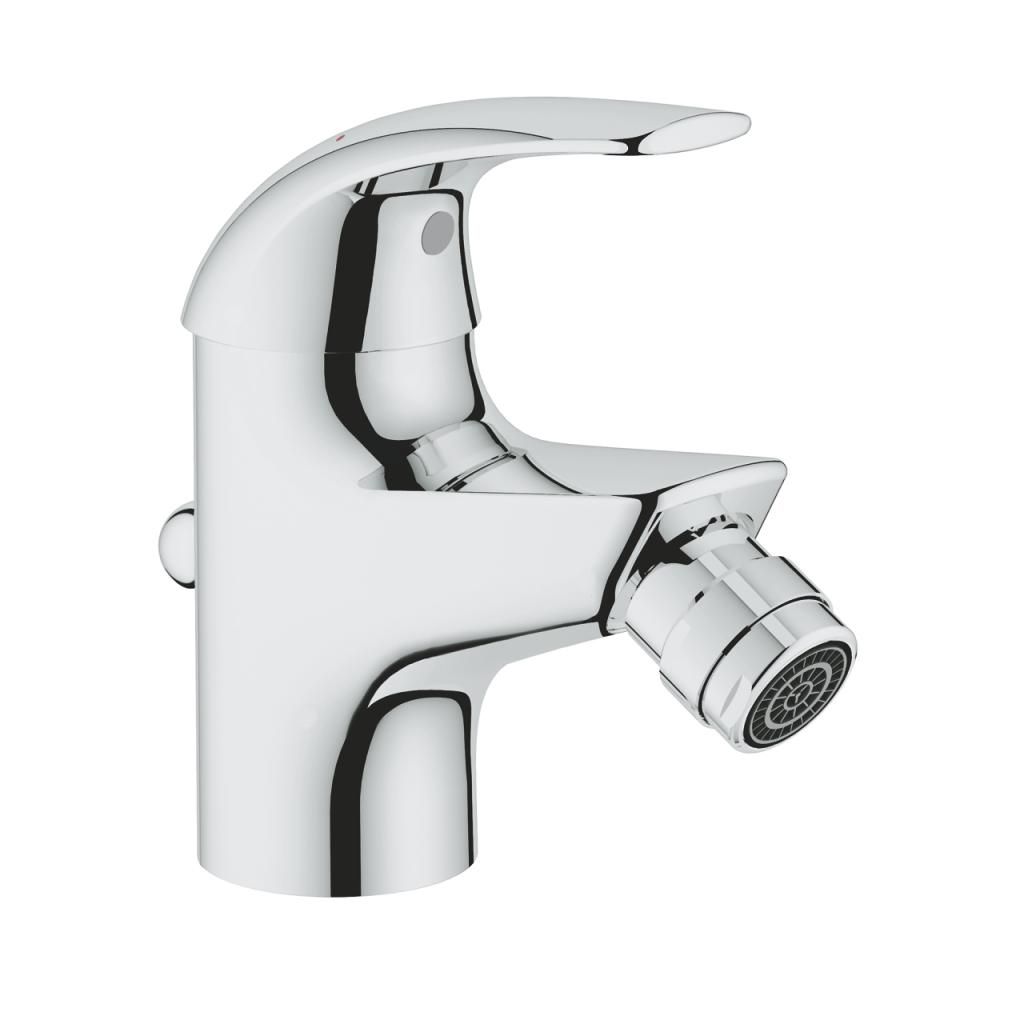 Смеситель для биде GROHE BAUCURVE с донным клапаном 3/8 32849000