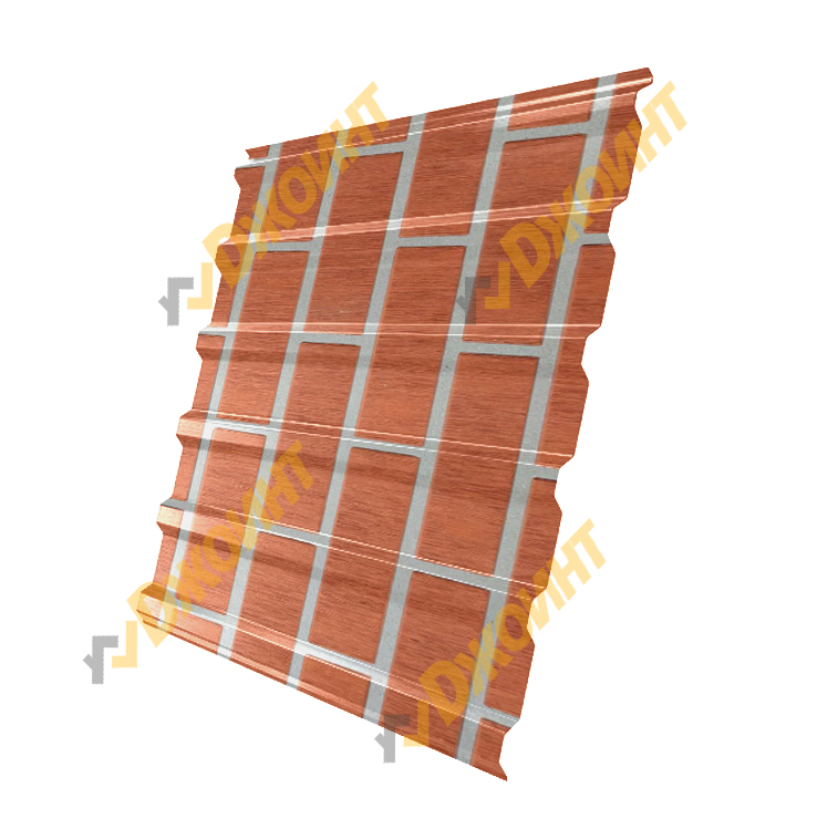 Профнастил МП-20 0,4 Printech Red Brick (Красный кирпич)