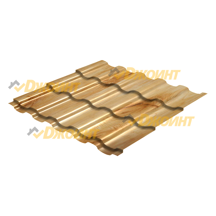 Металлочерепица ЭЛЛАДА 0,5 Printech Maple (Клен)