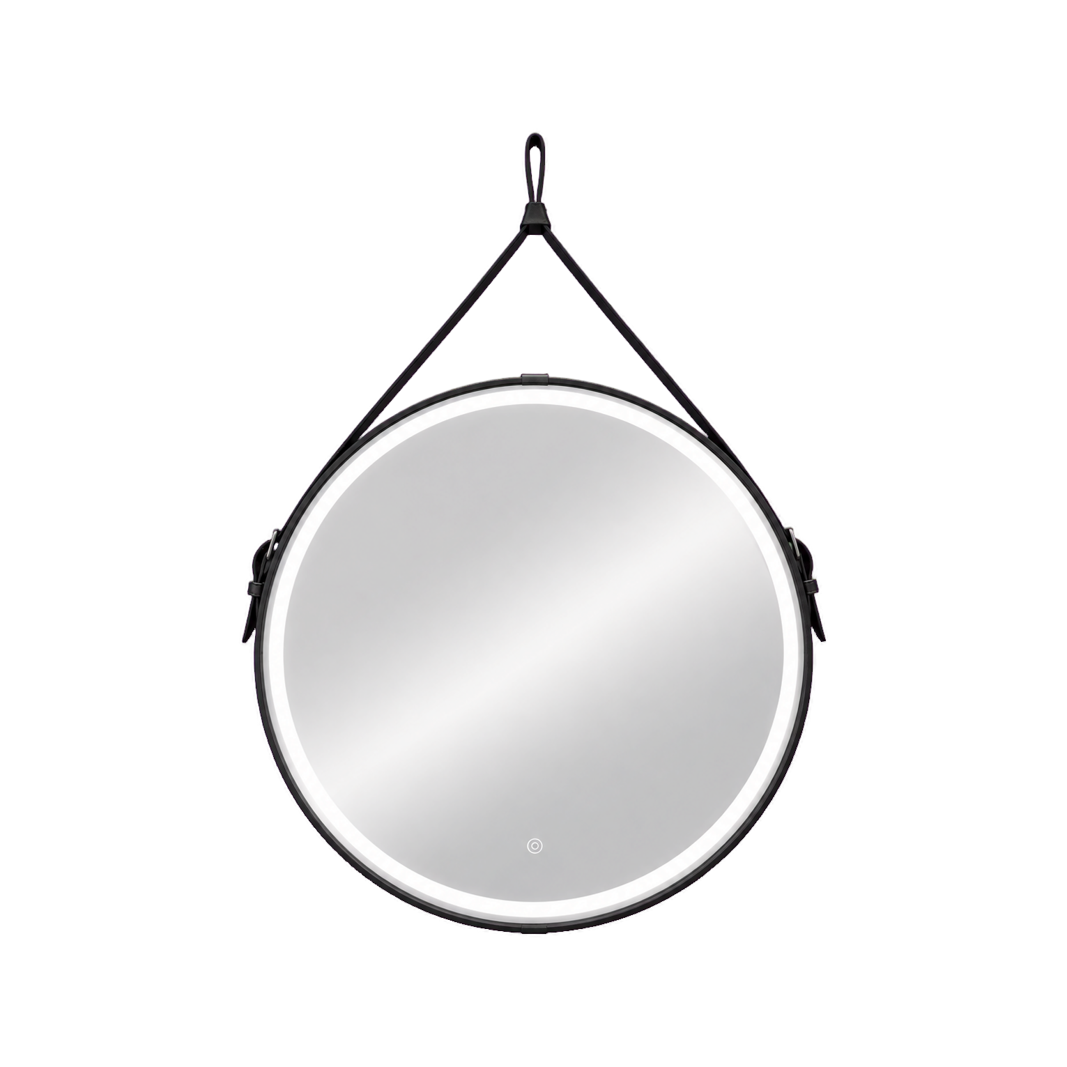 Зеркало CONTINENT Millenium Black Led d 65 с подсветкой и сенсорным включателем ЗЛП969