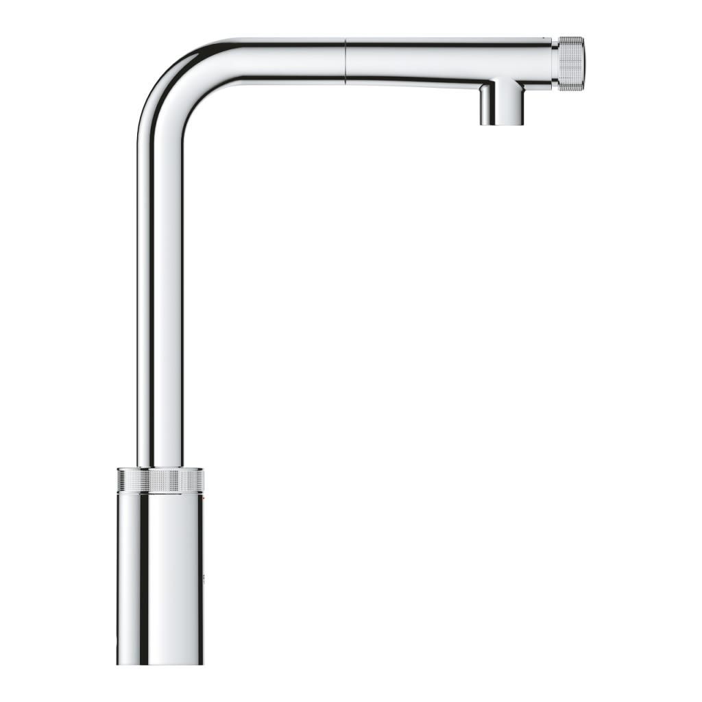 Смеситель для мойки GROHE MINTA SC вытяжной излив 3/8 31613000 - фото 2