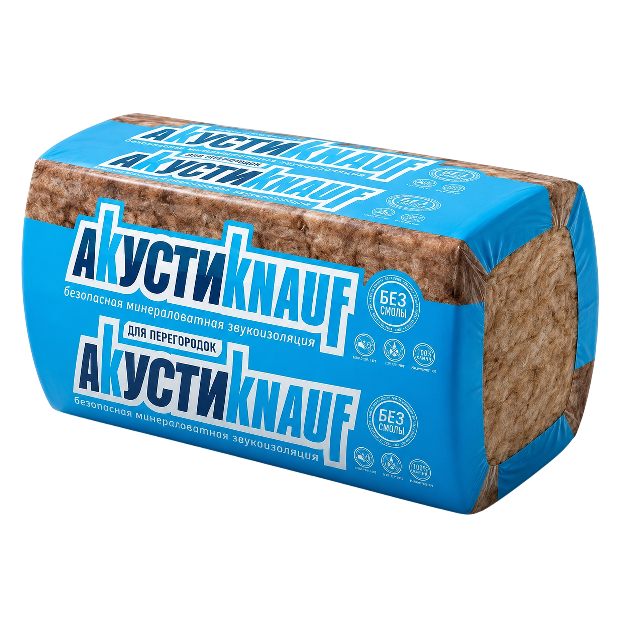 Утеплитель KNAUF АкустиKNAUF AS 037 1230*610*100 мм 8 плит