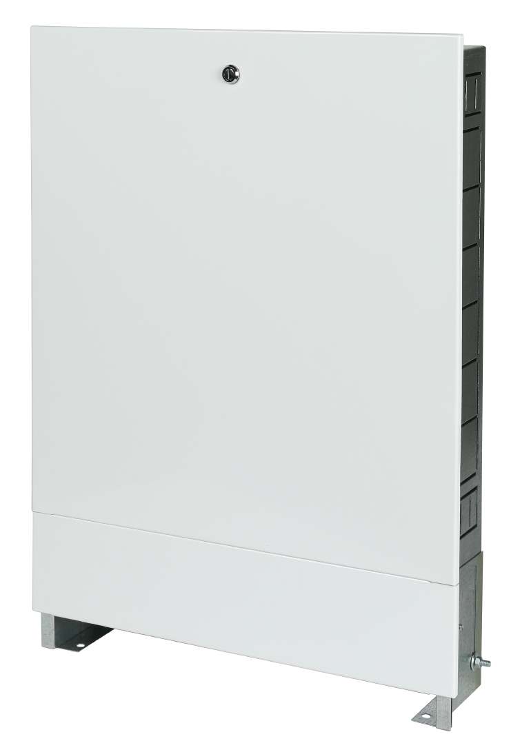 Шкаф коллекторный STOUT ШРВ-0, 1-3 выхода, 670x125x404 мм