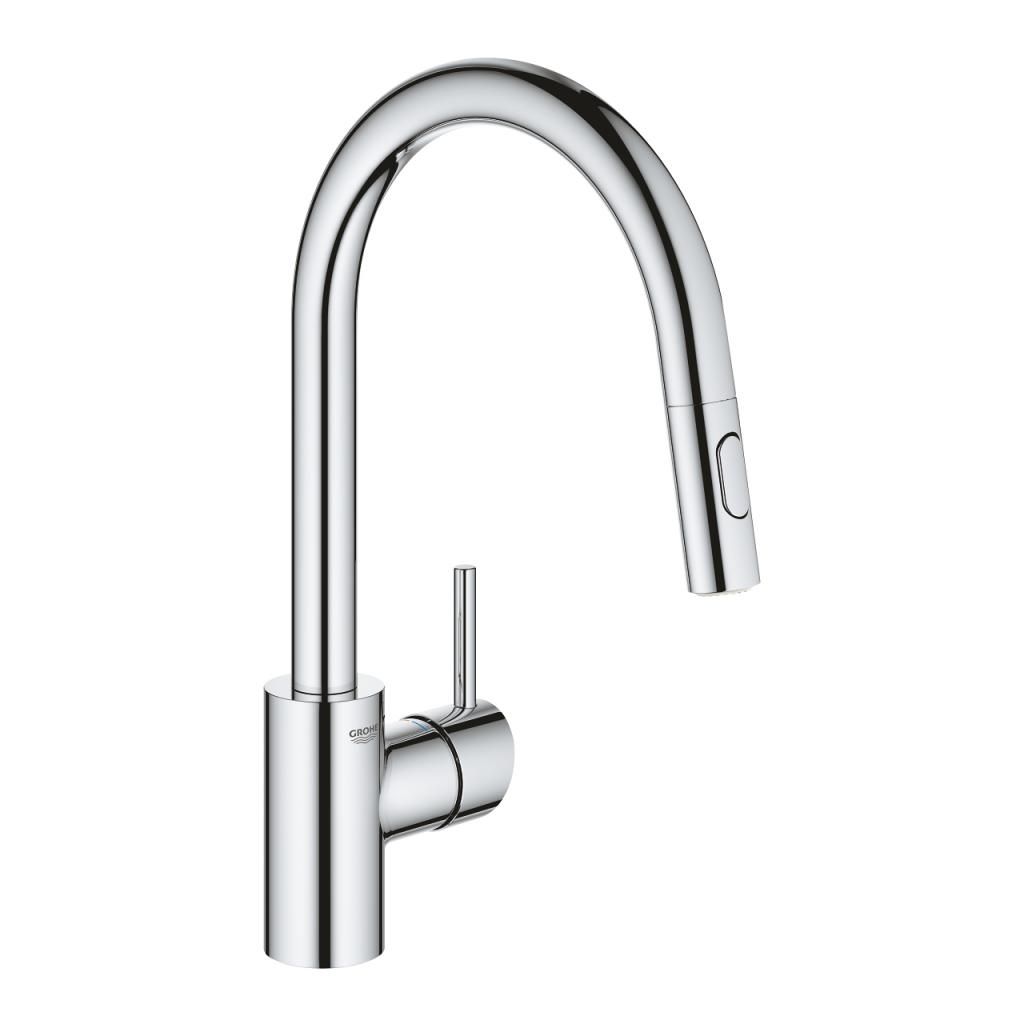 Смеситель для мойки GROHE CONCETTO вытяжной излив 3/8 31483002