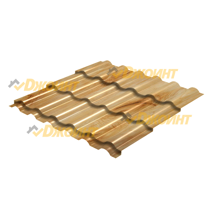 Металлочерепица ДЮНА 35 0,5 Printech Maple (Клен)