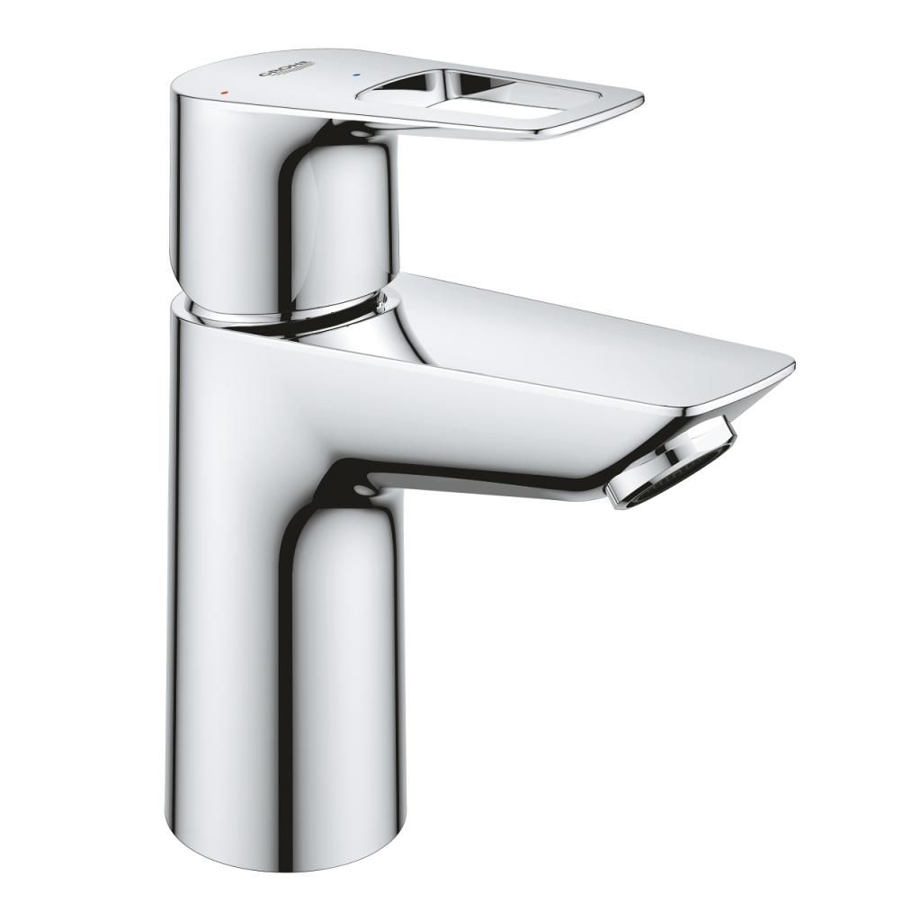 Смеситель для умывальника GROHE BAULOOP донный клапан 3/8 23883001