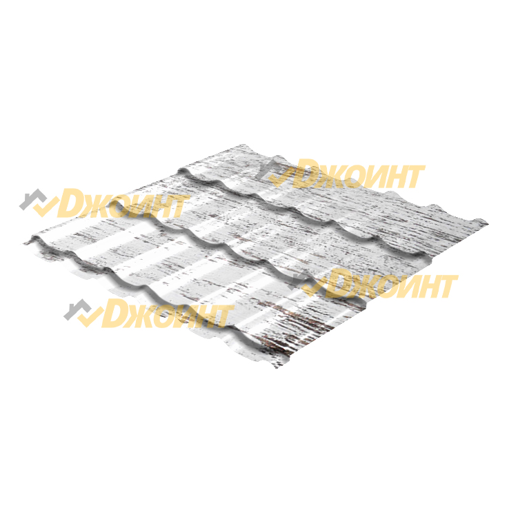 Металлочерепица Супермонтеррей 24 0,5 Printech Stone Birch (Каменная береза)