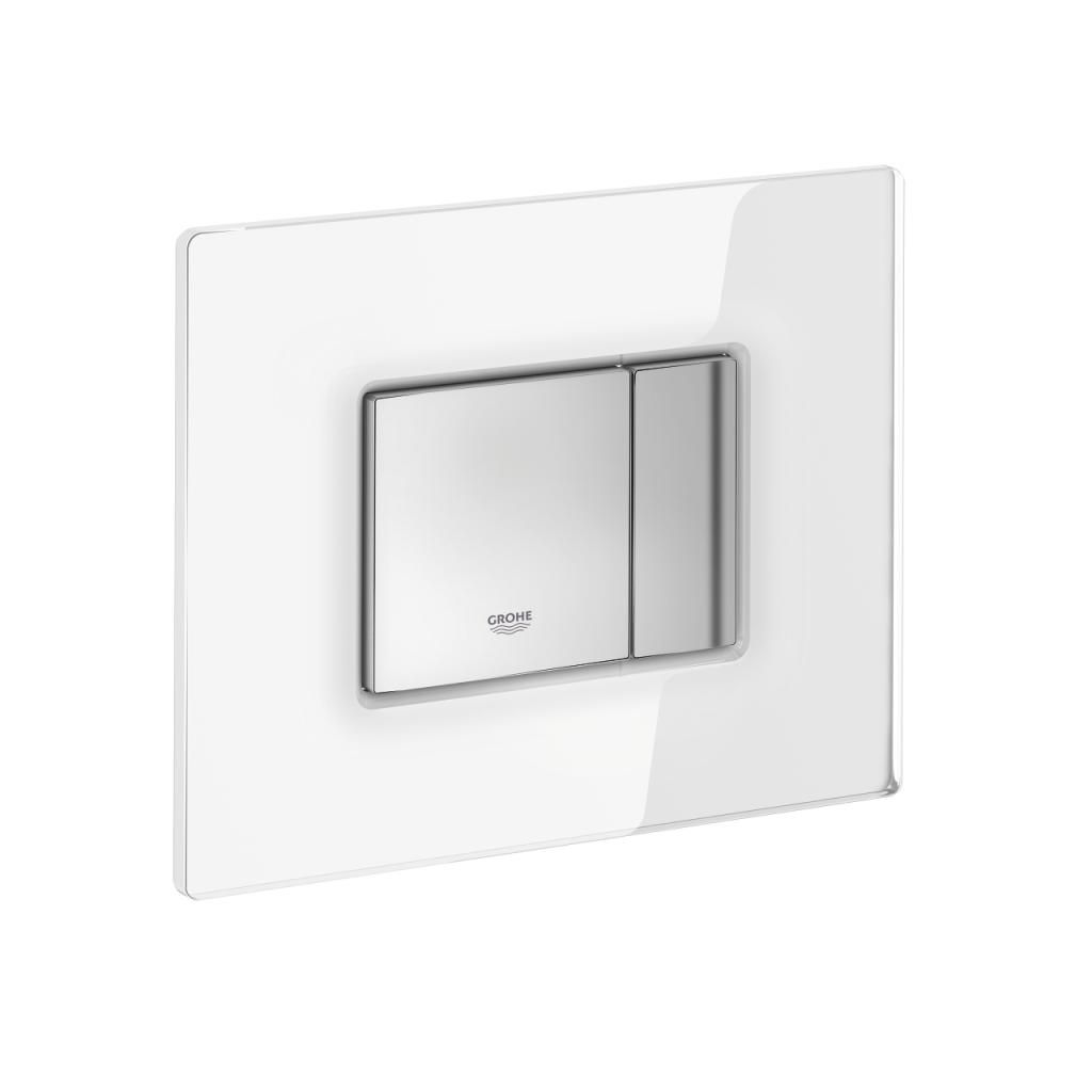 Клавиша двухрежимная GROHE Skate Cosmo 156*197 белая 38845LS0 - фото 2