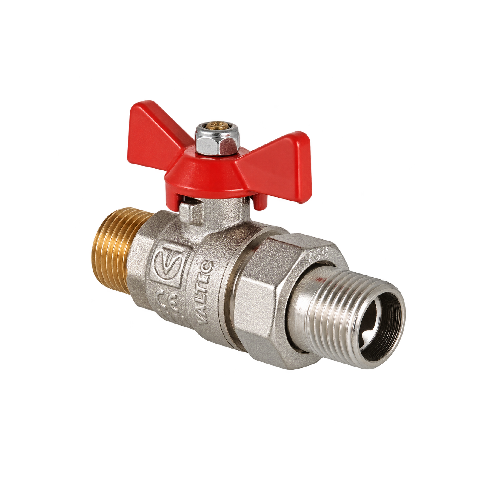 Кран шаровой Valtec Base американка 1/2", наружная-наружная резьба