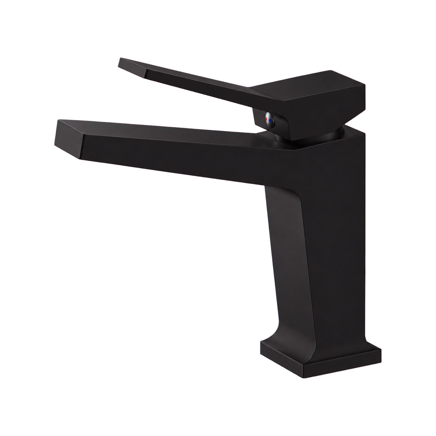 Смеситель для умывальника HAIBA HB10818-7 черный 1/2