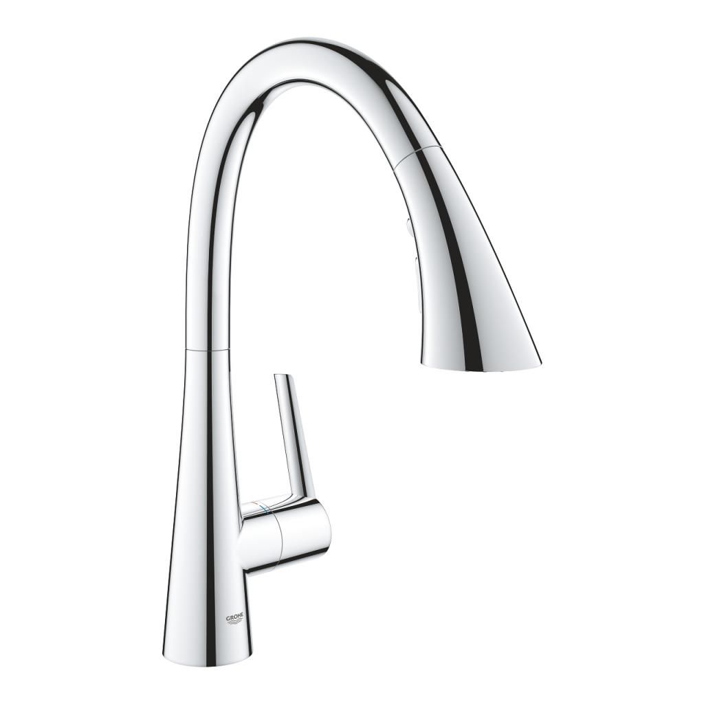 Смеситель для мойки GROHE ZEDRA вытяжной излив 3/8 32294002