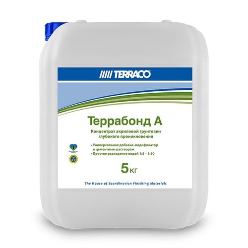 Концентрированная грунтовка Terrabond A 5 кг