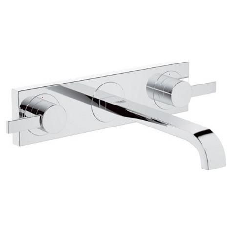 Смеситель для умывальника GROHE ALLURE настенный на 3 отверстия 20189000
