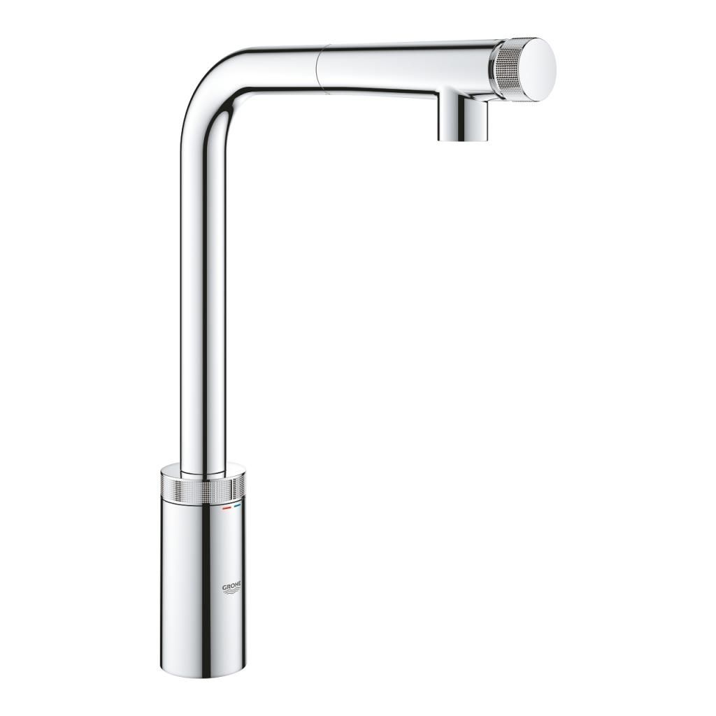 Смеситель для мойки GROHE MINTA SC вытяжной излив 3/8 31613000