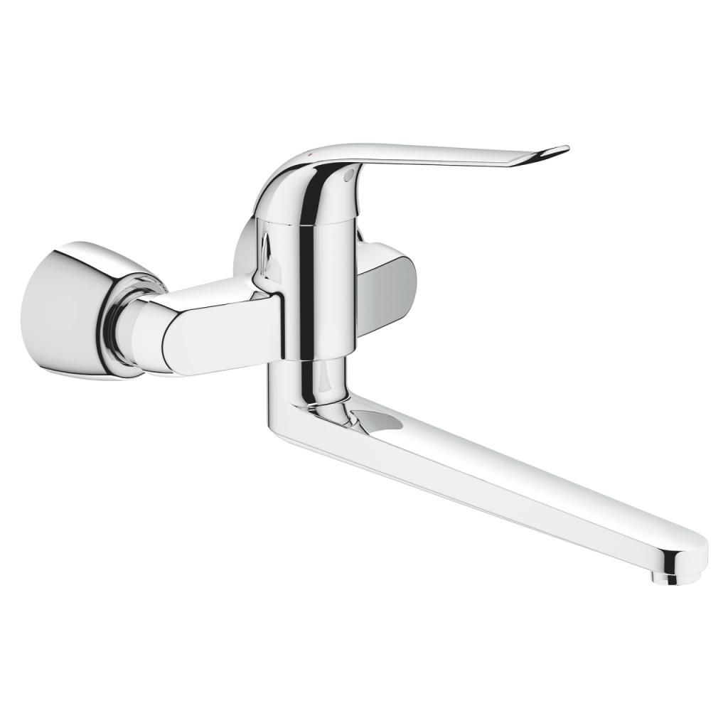 Смеситель для умывальника GROHE EUROECO SPECIAL настенный 32775000