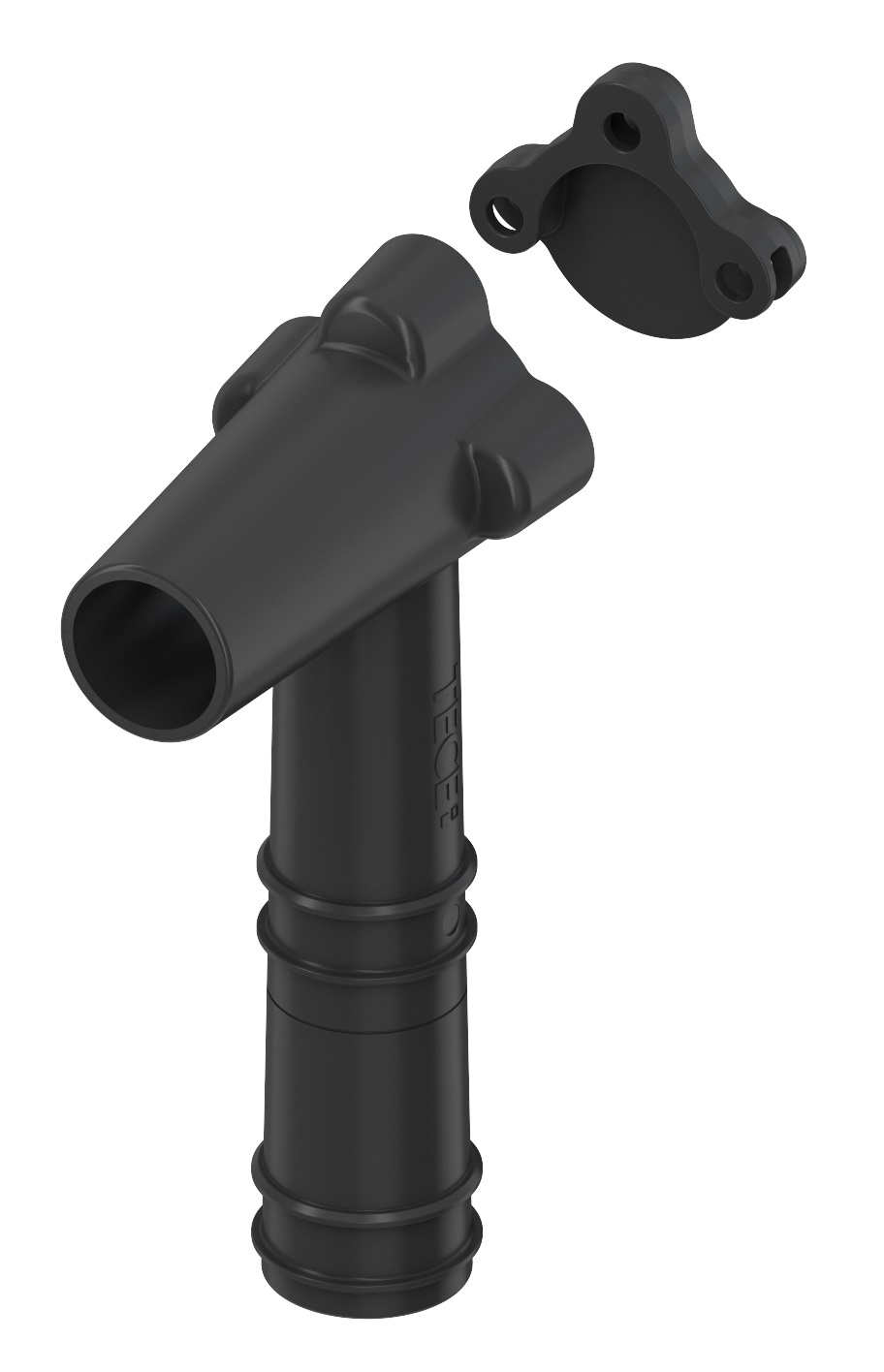 Шумопоглощающий элемент для настенного уголка, удлиненный 1/2'' TECEflex