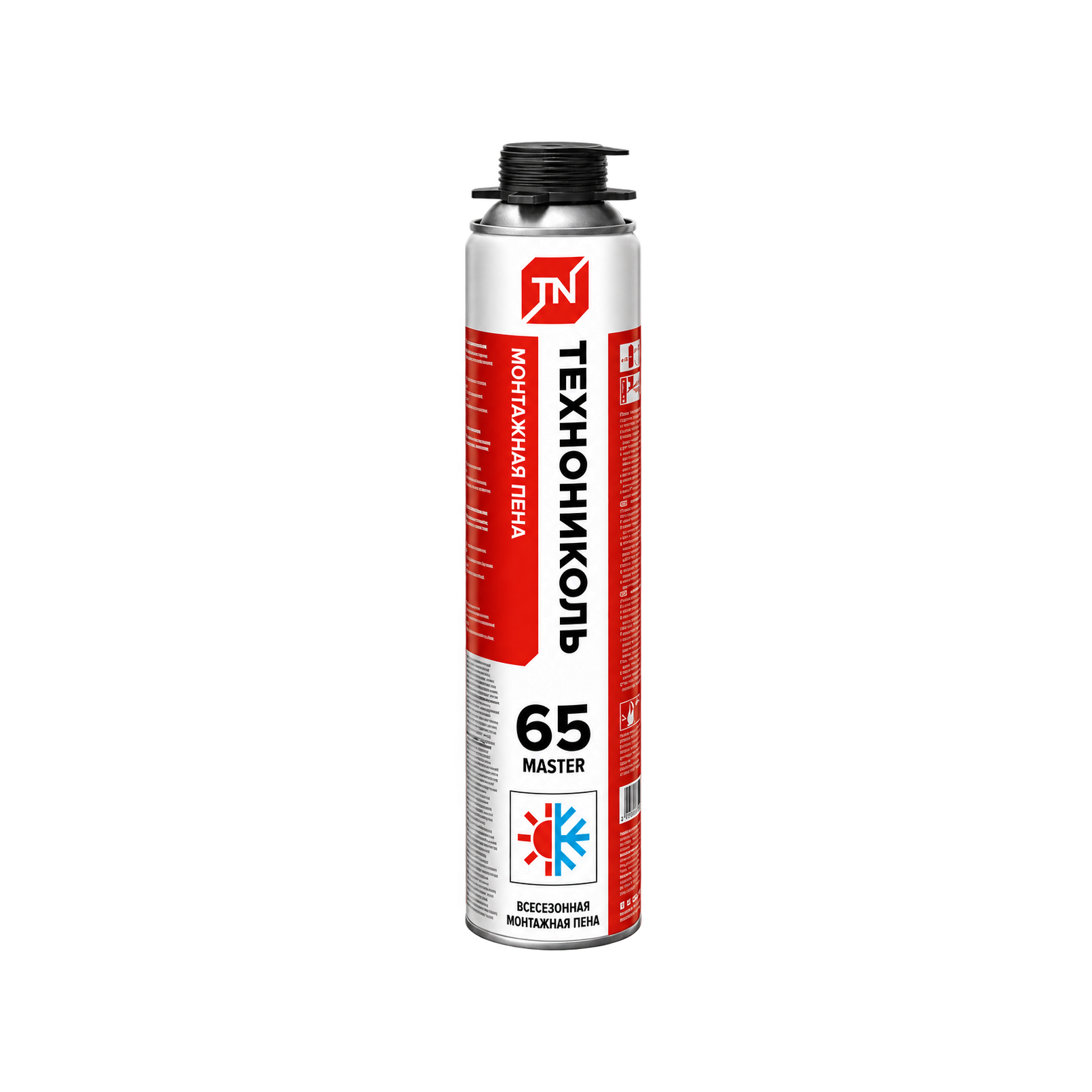 Пена монтажная ТехноНИКОЛЬ MASTER 65 всесезонная, 0,89 кг