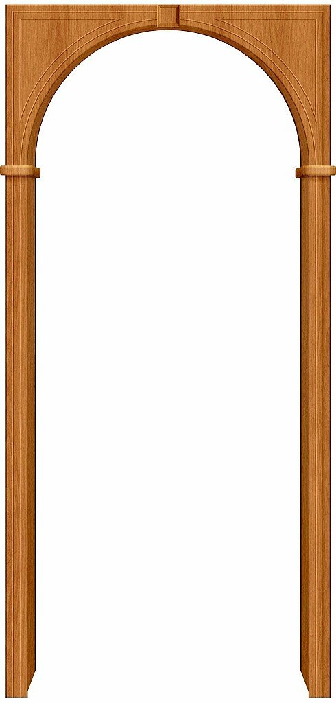 Арка ПВХ Браво Milano Vero 230x70-150x40