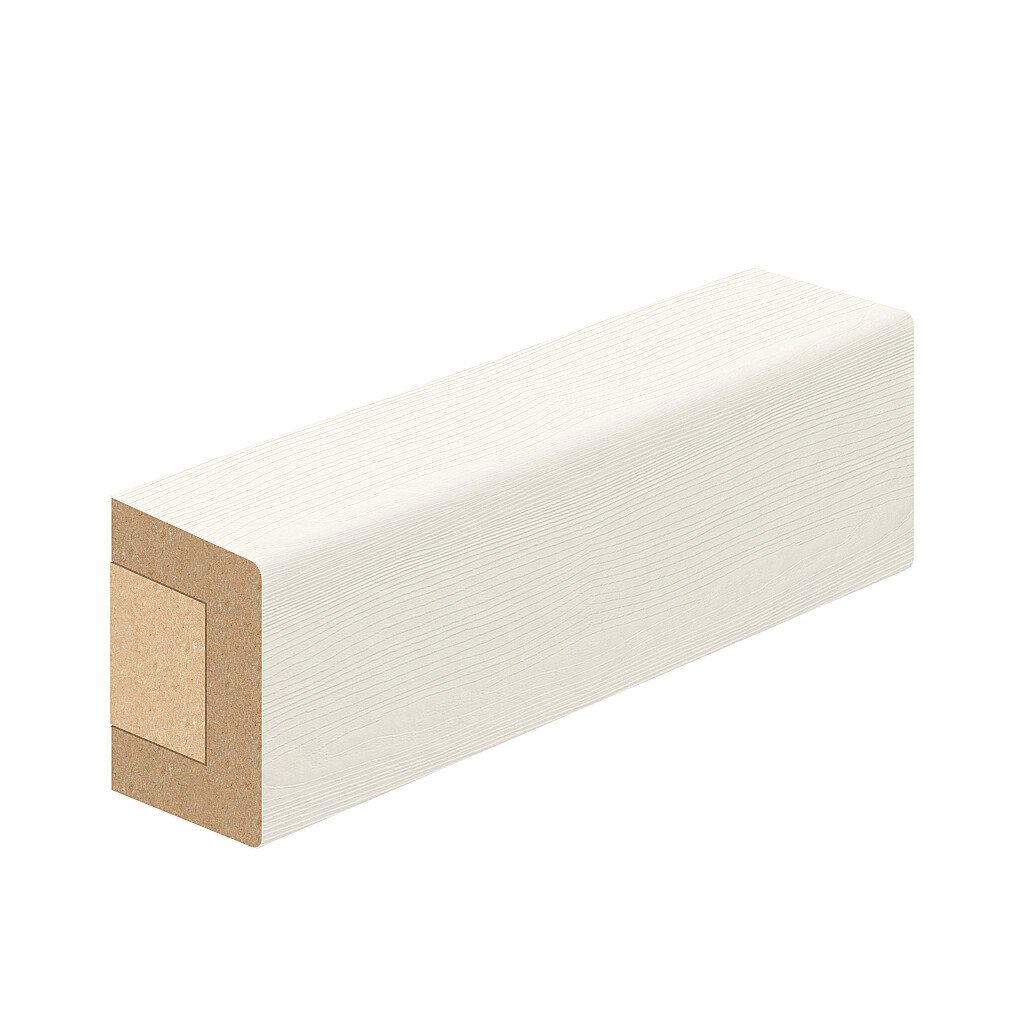 Рейка декоративная ЭКО White Wood МДФ S-16.30 2750x16x30 мм
