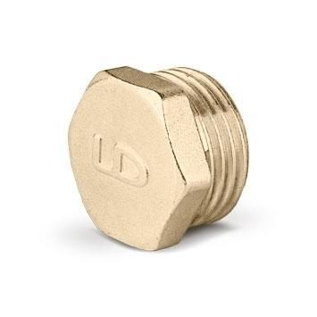 Заглушка LD Pride 3/4" наружная резьба латунь