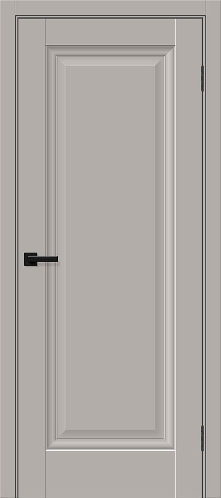 Дверь межкомнатная полотно Прима-0 пэт Grey Silk 2000x600 мм