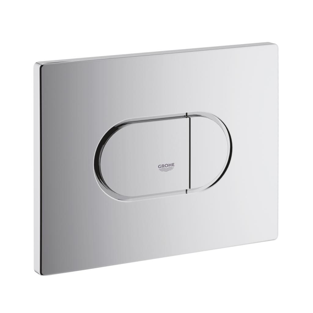 Клавиша двухрежимная GROHE Arena Cosmo 38858000 156*197 горизонтальная хром